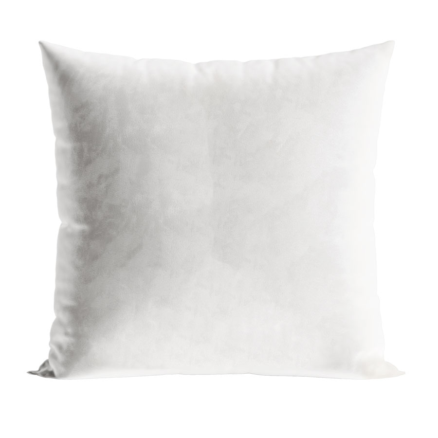 Zadná strana obliečky na vankúš v bielej farbe