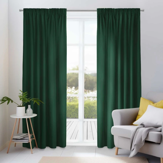 Závesy na páske polostmavenie