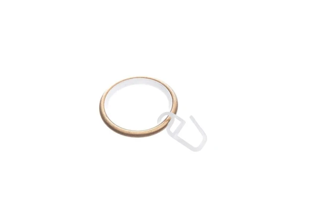 Krúžky s háčikmi tiché 16 mm