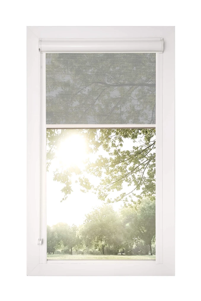 Roleta v PVC kazete (ploché vodiace lišty)